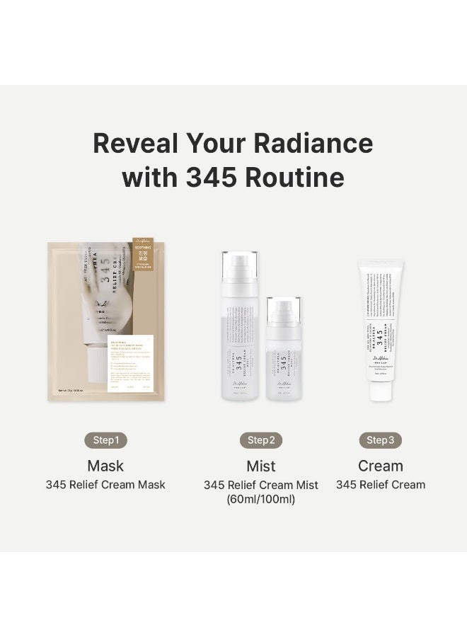 Dr.althea Dr. Althea Blemish Relief Duo | 345 Relief Cream 50ml + 345 Relief Mist 60ml | Soothing & Hydrating Skincare Set - Image 5